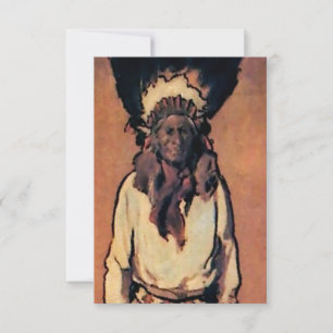 Carte De Remerciements « Santiago » Art occidental par Gerald Cassidy