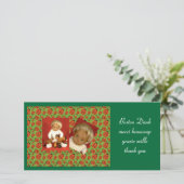 Carte De Remerciements Sasha DANKE Fotokarte (Debout devant)