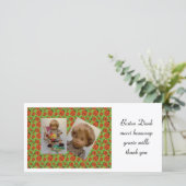 Carte De Remerciements Sasha DANKE Fotokarte (Debout devant)