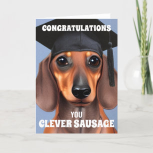 Carte De Remerciements Saucisse intelligente