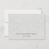 Carte De Remerciements Scholar Series Legend Graduation Gift Insert Card (Dos)