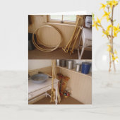 carte de remerciements "Schoolhouse Games" (Fleur jaune)