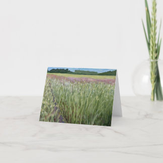 Carte De Remerciements SCN SCN Ste. Croix Savannah - Prairie