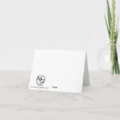 Carte De Remerciements SCN SCN Ste. Croix Savannah - Prairie (Dos)