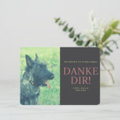 Carte De Remerciements Scottish Terrier (Debout devant)