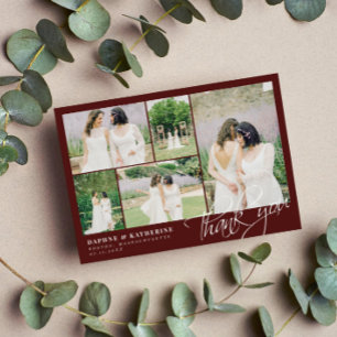 Carte De Remerciements Script de remerciement de mariage en Bourgogne Pho