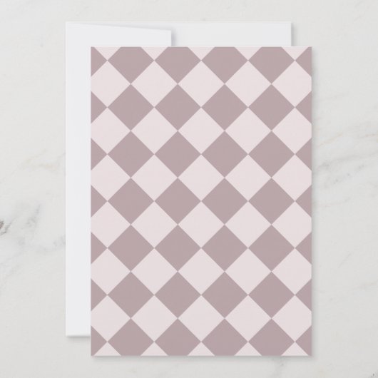 Carte De Remerciements Script moderne Dusty Lilac Rose Gold 30e anniversa (Dos)