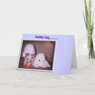 Carte De Remerciements Secret de MOM