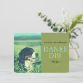 Carte De Remerciements Sennenhund de Berne (Debout devant)