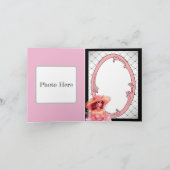 Carte De Remerciements Sensibilisation au cancer du sein Crâne à sucre (Intérieur)