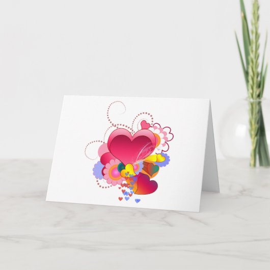 CARTE DE REMERCIEMENTS SERIOUS LOVE CARD (Devant)