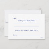 Carte De Remerciements Sesame Street Pals Rainbow (Dos)