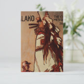 Carte De Remerciements "Shakalo" Art Occidental Par Gerald Cassidy (Debout devant)