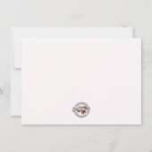 Carte De Remerciements Shamrocks Catholic Irish Celtic Cross Condolence (Dos)