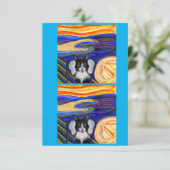 Carte De Remerciements Sheba’s Scream, Parody Art Card (Debout devant)