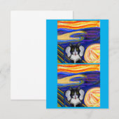 Carte De Remerciements Sheba’s Scream, Parody Art Card (Devant / Derrière)