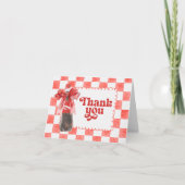 Carte De Remerciements She's Ready to Pop Baby Shower (Devant)