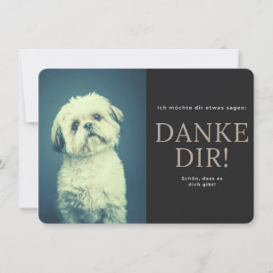 Carte De Remerciements Shih Tzu