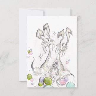 Carte De Remerciements Shroombunnie