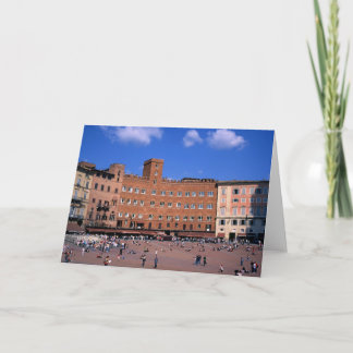 Carte De Remerciements Sienne Toscane Italie