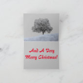 Carte De Remerciements Silence Wonders Cardinal Cardinal (Intérieur)