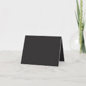 Carte De Remerciements Silver Elegance Collection Wedding Folded (Dos)
