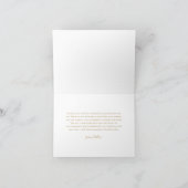 Carte De Remerciements Simple diplôme écriture moderne (Intérieur)