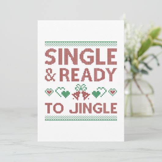 Carte De Remerciements Simple Et Prêt À Jingler (Debout devant)