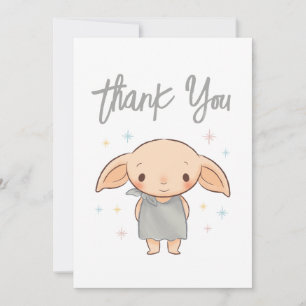 Carte De Remerciements Simple Harry Potter - Baby Shower Dobby
