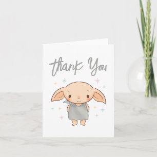 Carte De Remerciements Simple Harry Potter - Dobby Baby Shower