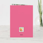 Carte De Remerciements simple marguerite mère jour amour vous maman moder (Dos)