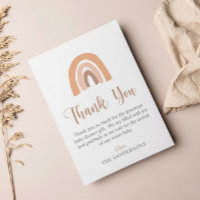 Simple minimaliste Baby shower arc-en-ciel Boho