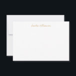 Carte De Remerciements Simple minimaliste manuscrit Marigold Calligraphie<br><div class="desc">Simple minimaliste Marigold Jaune Carte de remerciements de calligraphie manuscrite</div>