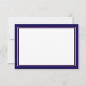 Carte De Remerciements Simple Modern Script Graduation Thank You Card (Dos)