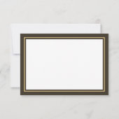 Carte De Remerciements Simple Modern Script Graduation Thank You Card (Dos)