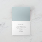 Carte De Remerciements Simple Monogramme Box 4 Multi Photo Modern Mariage (Intérieur)