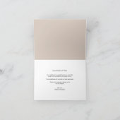 Carte De Remerciements Simple Monogramme Box 4 Multi Photo Modern Mariage (Intérieur)