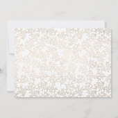 Carte De Remerciements Simple Script Élégant Mariage Photo manuscrit Le (Dos)