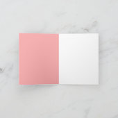 Carte De Remerciements Skate de briseur de coeur, Saint-Valentin (Intérieur)