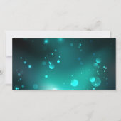 Carte De Remerciements Skeleton Keys on Green Background (Dos)