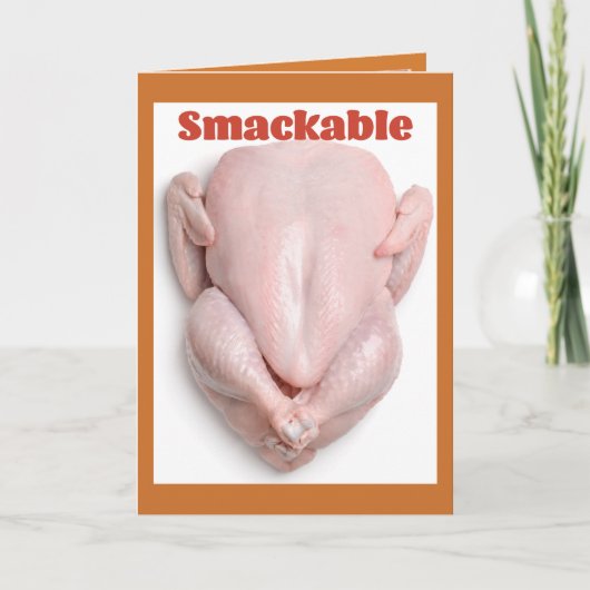 Carte de remerciements Smackable (Devant)