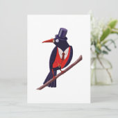 Carte De Remerciements Smart Bird (Debout devant)