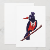 Carte De Remerciements Smart Bird (Devant / Derrière)