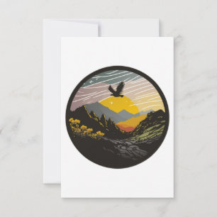 Carte De Remerciements Snowdonia