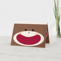 Sock Monkey Smile (Garçon)
