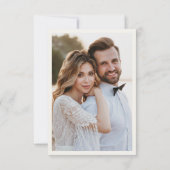 Carte De Remerciements Soft Pastel Ornate Spring Garden Gold Wedding (Dos)