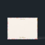 Carte De Remerciements Soft Pastel Watercolor Floral Bridal Shower Custom<br><div class="desc">This bridal shower thank you card features a lush watercolor floral border in soft pastel pink, peach, lavender, and blush blooms surrounding a clean cream center. The delicate "thank you" lettering at the top pairs with the bride's name in an elegant handwritten script at the bottom — sweet, personal, and...</div>