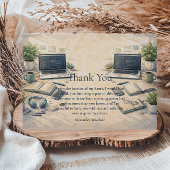 Carte De Remerciements Software Engineer Graduation