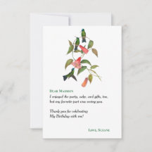 Soirée d'anniversaire des Hummingbirds Floral Wrea