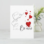 Carte De Remerciements Sois mienne (Debout devant)